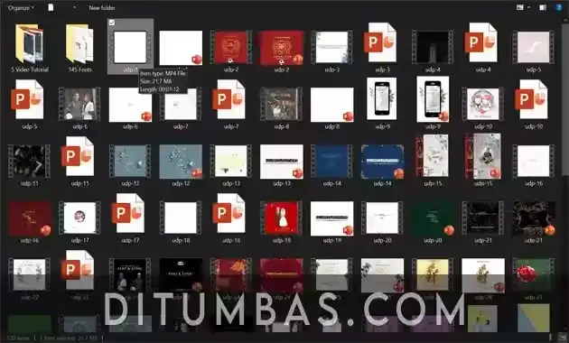 termasuk file: undangan digital ppt, font, preview dan tutorial