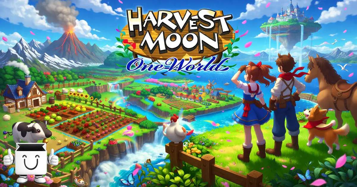 cara install harvest moon one world pc