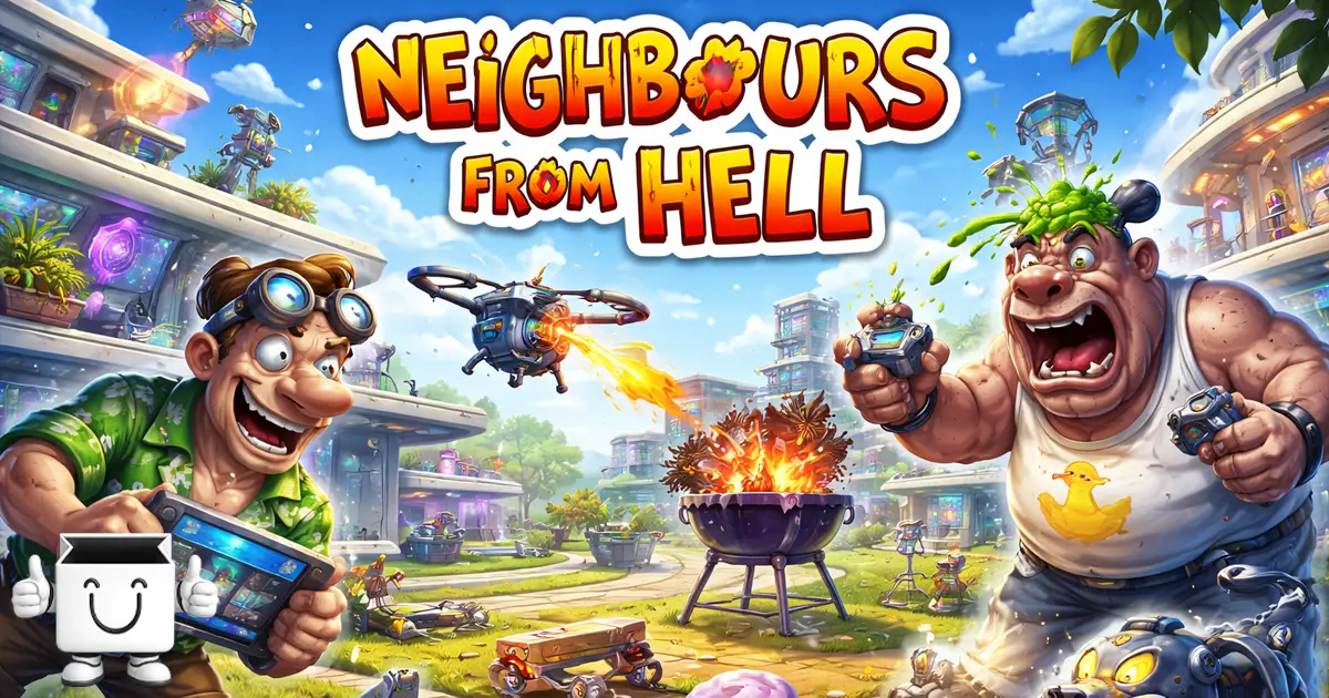 cara install neighbours from hell pc