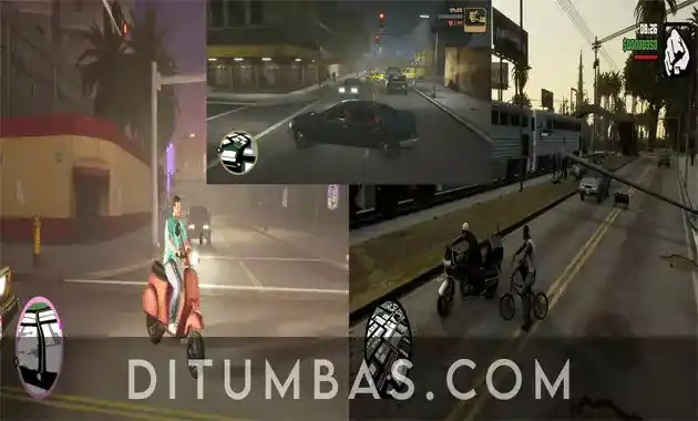tampilan game gta the trilogy the definitive edition pc