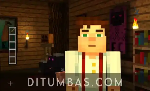 tampilan game minecraft story mode a telltale game series pc