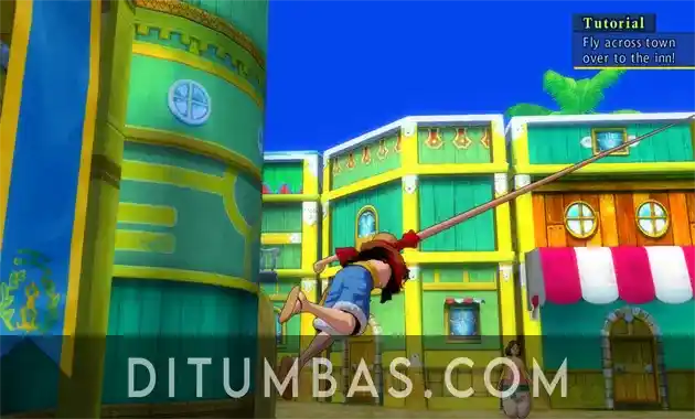 tampilan one piece unlimited world red deluxe edition pc