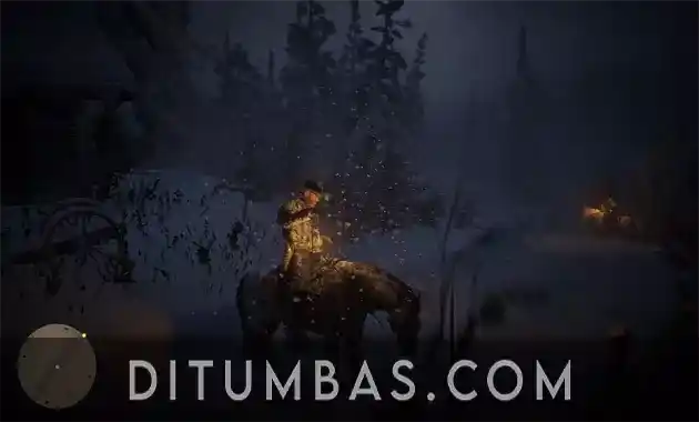 tampilan red dead redemption 2 pc