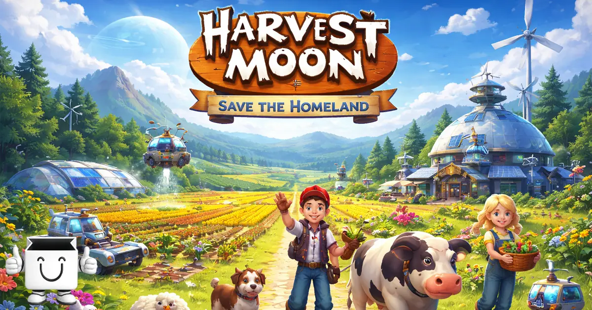 cara install harvest moon save the homeland ps2