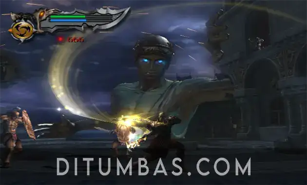 tampilan god of war 2 ps2 di pc