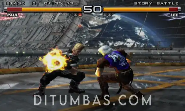 tampilan tekken 5 ps2 di pc