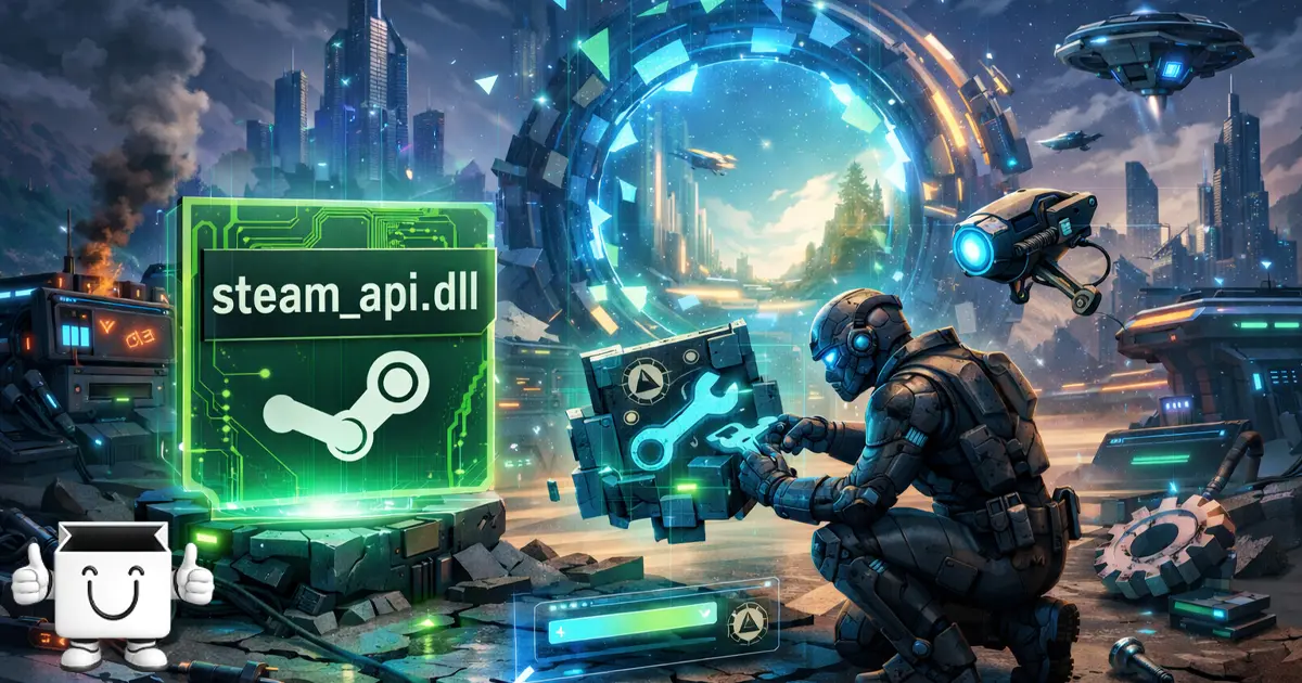 cara mengatasi steam_api.dll