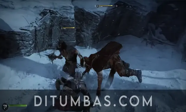 tampilan god of war ragnarok pc