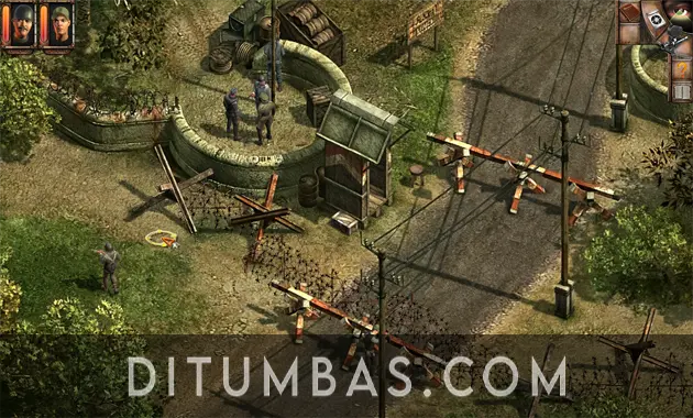 tampilan commandos 2 hd remaster pc