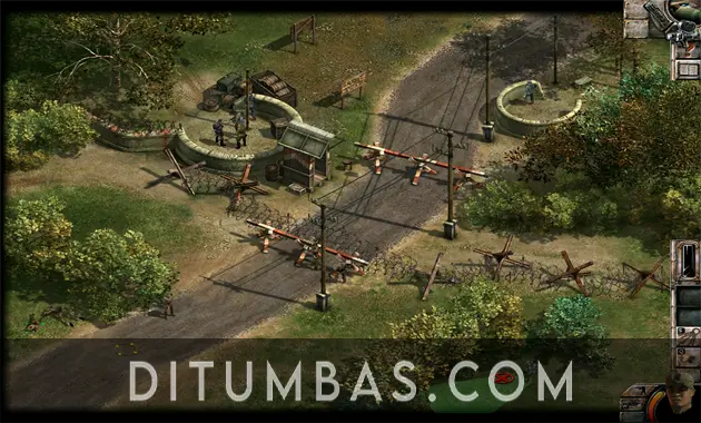 tampilan commandos 2 pc