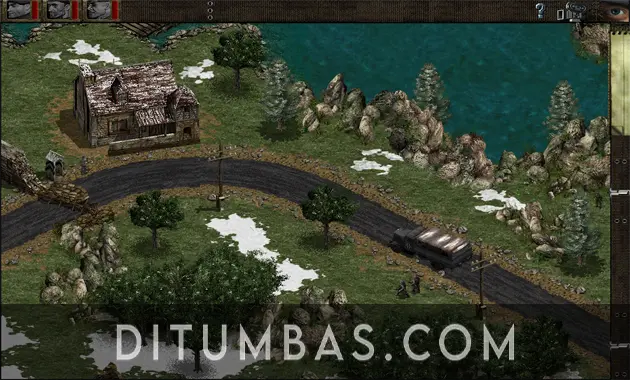 tampilan commandos behind enemy lines pc
